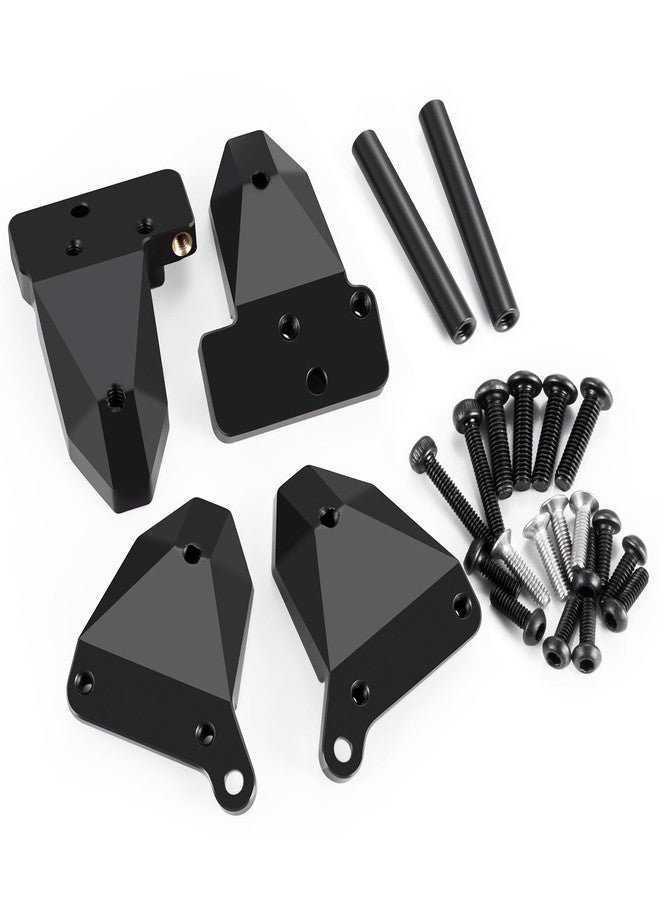 JGGZONE RC Brass Front&Rear Shock Towers Counterweight Suspension Bracket Shock Absorber Shock Mounts Damper Holder Tower for 1/18 TRX4M Defender Bronco RC Crawler Car Upgrades - Image 1
